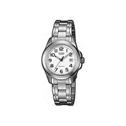 Casio Orologio da Polso con Lancette Quadrante Bianco con Speciale Pellicola in Neobrite