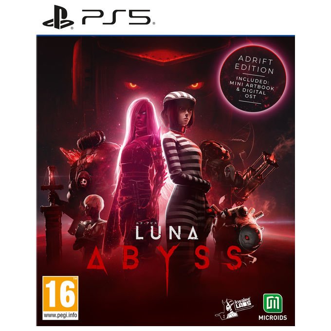 Microids 3701529517990 Luna Abyss Deluxe PlayStation 5 Gioco Azione Avventura Sottotitoli IT FR DE ES ZH JA KO PT RU ZH TW PL Edizione Fisica Blu-ray colore Nero