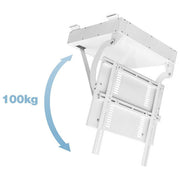 ITB SRL STAFFA MOTORIZZATA DA SOFFITTO colore Bianco