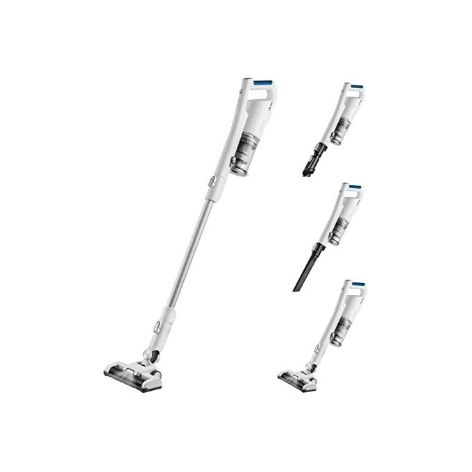 Midea MCS2021WB Scopa Cordless 150W Dc Motor 45 Minuri di Autonomia Accessori Inclusi