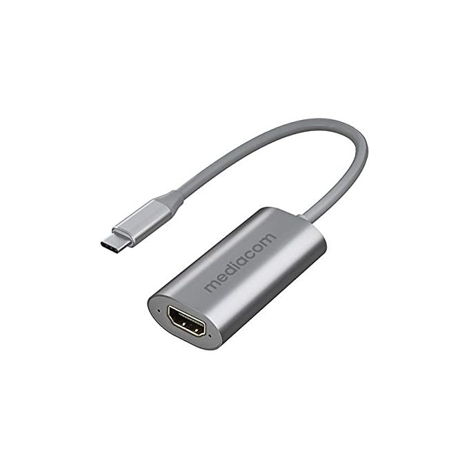 Mediacom Convertitore da Usb-C a Hdmi Alluminio
