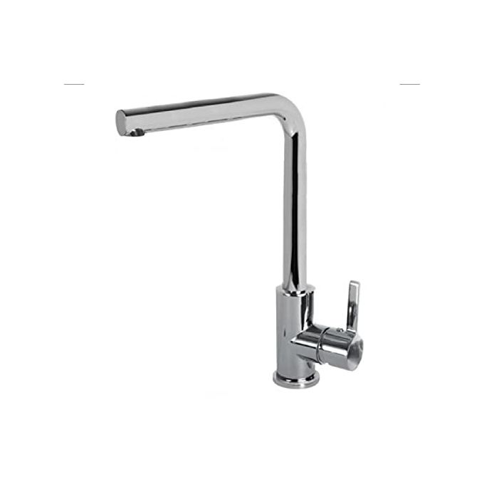 Elleci MIKS01CR Miscelatore Cucina Rubinetto Monocomando Lavello con Canna Alta colore Cromo