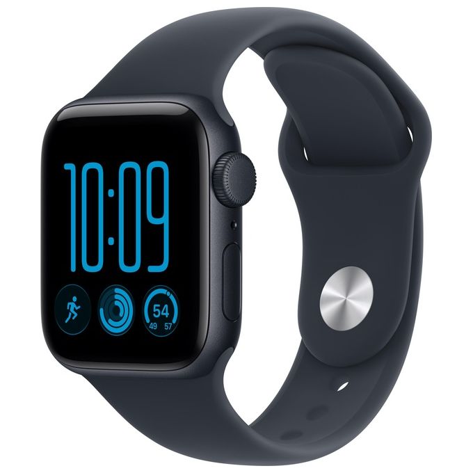 Apple MJL14ZR-A Apple Watch SE 3 GPS Smartwatch Cassa 40 mm in Alluminio Mezzanotte con Cinturino Sport Blu Marino colore Blu Marini