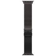 Apple MK0Q4ZM-A Cinturino Apple Watch Loop in Maglia Milanese 49 mm Magnetico Regolabile colore Nero