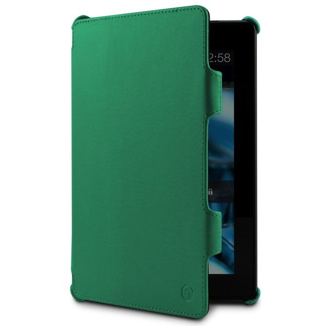 MARBLUE Slim Hybrid Custodia Sottile Verde Smeraldo per Kindle Fire HDX 7 Pollici Con Design Elegante e Protezione Resistente