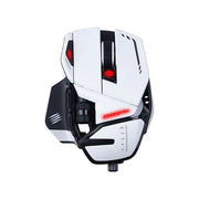 Mad Catz MR04DCINWH000-0 R.A.T. 6+ Mouse Gaming 12000 DPI RGB 11 tasti colore Bianco