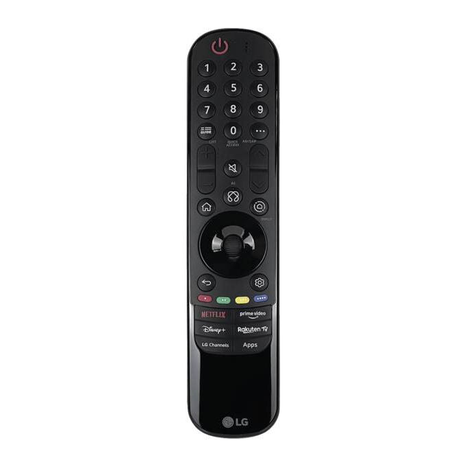LG MR26GB Telecomando TV con Pulsanti e Rotella Colore Nero