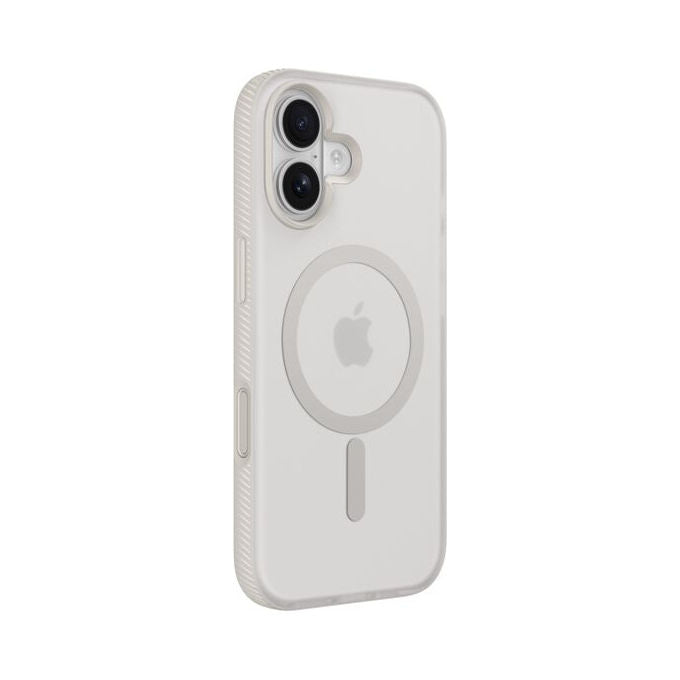 Belkin MSA034HQSA SheerForce Custodia Resistente agli urti e alle cadute fino a 2 metri con compatibilita' MagSafe e carica wireless colore Sabbia