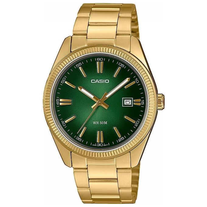 Casio Orologio Unisex Standard Oro e Verde