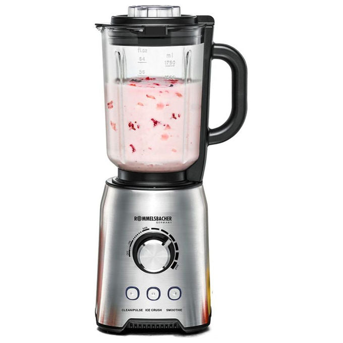 Rommelsbacher MX 1250 Frullatore da tavolo 1,75 L 1200 W 22000 rpm Acciaio inox