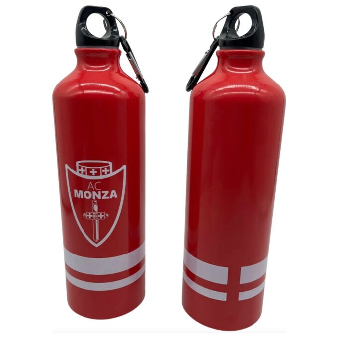 BORRACCIA DA 770 ML CON LOGO AC MONZA E BANDA BIANCA
