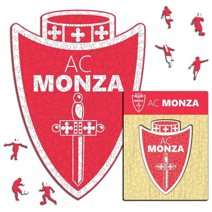 Iconic Puzzles MONZAL Puzzle di Legno 500 Pezzi 100% Sostenibile Spessore 0.5 cm colore Legno