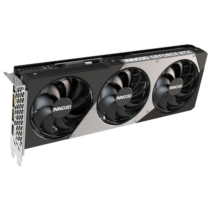 INNO3D N507T3-16D7-176068N GeForce RTX 5070 Ti X3 Scheda Grafica 16 GB GDDR7 256 bit 300 mm colore Nero Grigio