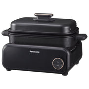Panasonic NF-GM400KXE Multicooker 4 in 1 1400 W 9 Programmi Automatici Temperatura Regolabile 40 250 °C con Piastre Lavabili in Lavastoviglie colore Nero
