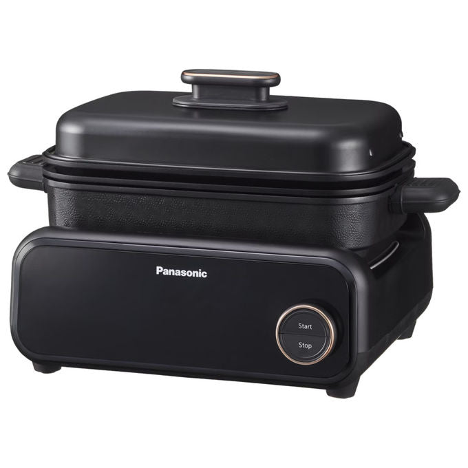 Panasonic NF-GM400KXE Multicooker 4 in 1 1400 W 9 Programmi Automatici Temperatura Regolabile 40 250 °C con Piastre Lavabili in Lavastoviglie colore Nero