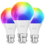 Nanoleaf NF080B02-3A19B Lampadina intelligente Wi-Fi Bluetooth Matter 8.5 W 2700K-6500K 16M colori colore Bianco
