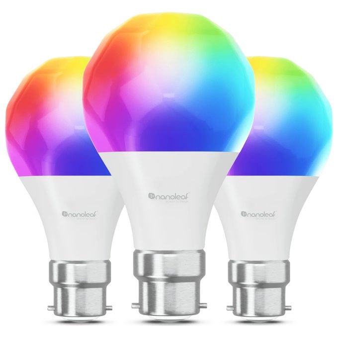 Nanoleaf NF080B02-3A19B Lampadina intelligente Wi-Fi Bluetooth Matter 8.5 W 2700K-6500K 16M colori colore Bianco