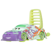 Disney Cars GLOW RACERS Veicolo in metallo pressofuso 1:55 con fiamme che si illumina al buio colore Assortito