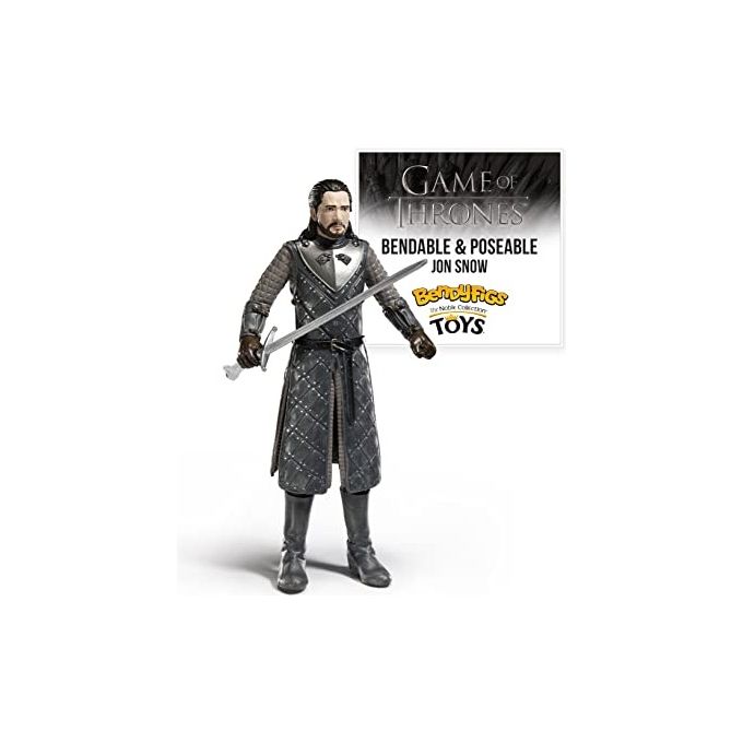 The Noble Collection Bendyfigs Game of Thrones Jon Snow