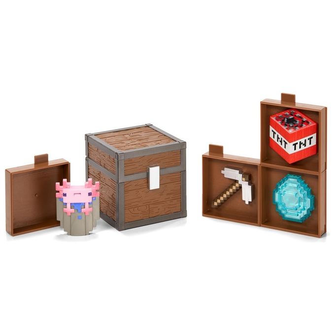 The Noble Collection Forziere del Bottino Minecraft Caverne