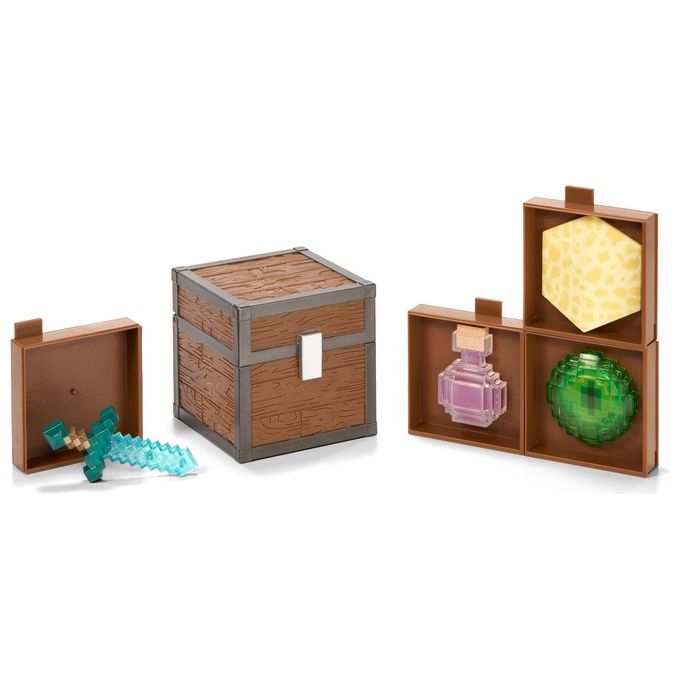 The Noble Collection Forziere del Bottino Minecraft La Fine