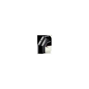 SAVE Fumisteria NNO1208 Plus Gomito per canna fumaria 90° ispezionabile diametro 12 cm spessore 1,2 mm colore Nero
