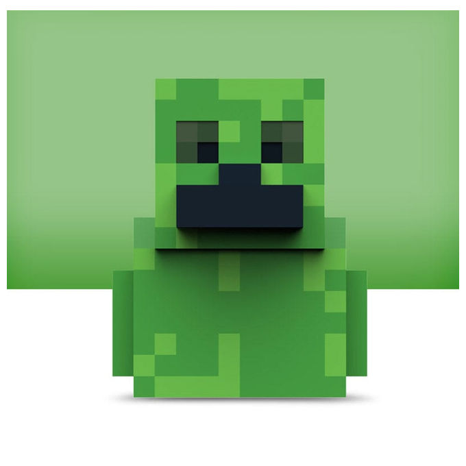 TUBBZ NS5440 Minecraft Creeper Personaggio da collezione 9 cm colore Verde