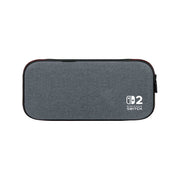 PowerA NSCS0528-01 Slim Case per Nintendo Switch 2 custodia protettiva con stand integrato e spazio per 10 schede di gioco colore Grigio brugo scuro