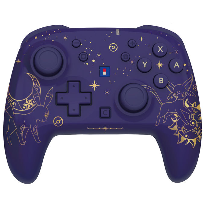 Hori NSX177E Pokémon Borsa imbottita Puff Pouch per Nintendo Switch 2 Switch e OLED con design Espeon e Umbreon licenza ufficiale
