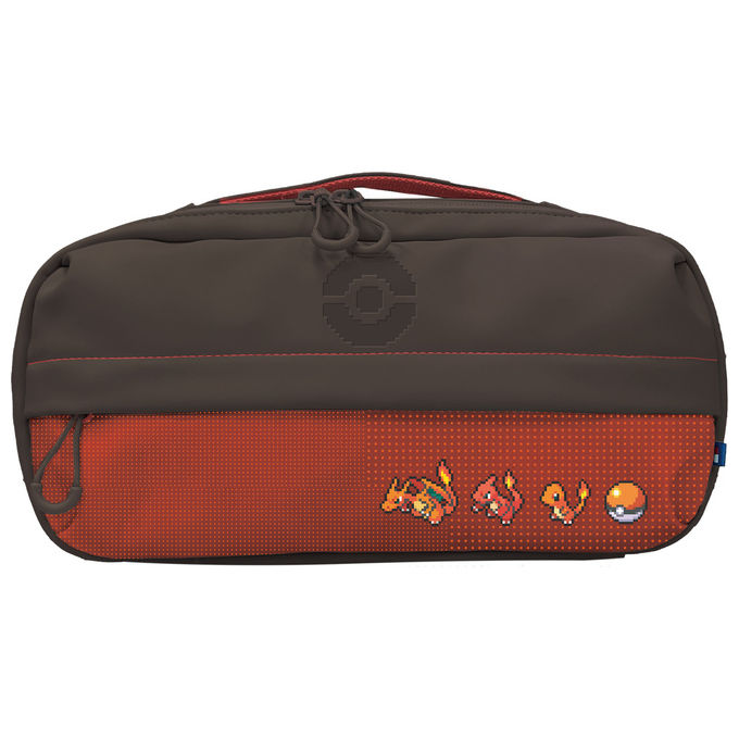 Hori NSX-190E Borsa a Tracolla Adventure Pack per Nintendo Switch 2 Compatibile con Switch OLED Lite Doppia Funzione colore Rosso