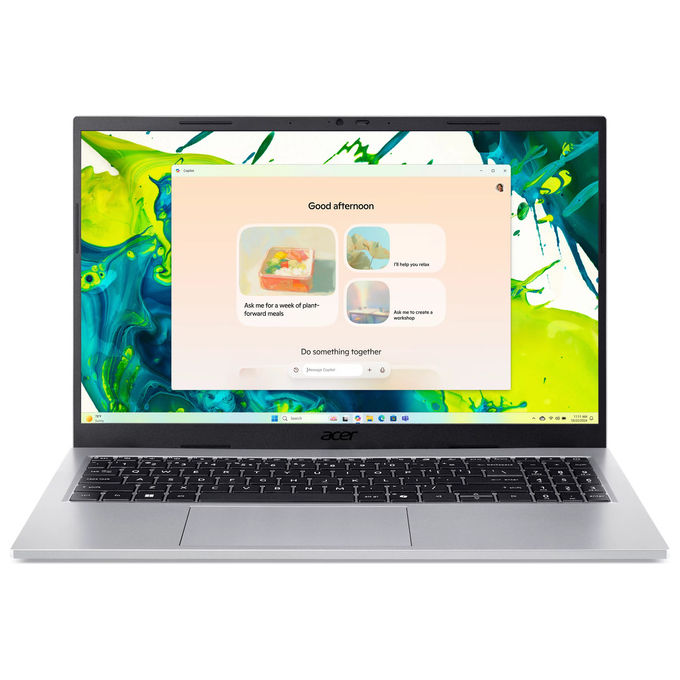 Acer NX.JRRET.01M Aspire Go 15 Computer portatile Intel Core 5 120U 8 GB 512 GB SSD Windows 11 Full HD 15.6'' colore Argento