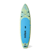 Nilox NXWTRSUP2 Tavola gonfiabile SUP Waikiki 274 x 84 x 15 cm materiale Drop Stitch monostrato da 15 cm capacita' massima 150 kg colore Blu e Lime
