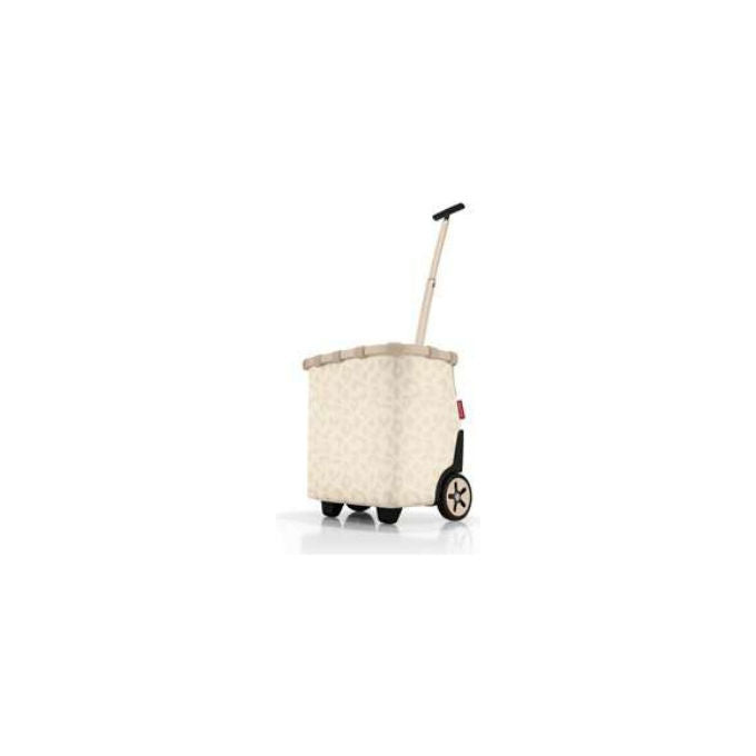 Reisenthel 22107520000 carrycruiser Carrello per la spesa Trolley Teleskopico Ruote Silenziose 40 l 20 Kg Colore Beige
