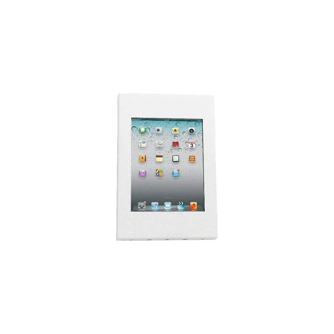 ITB OM04500 Supporto Universale per Tablet VESA 100x100 Compatibilita' 9-10.5'' Blocco Anti-manomissione colore Bianco