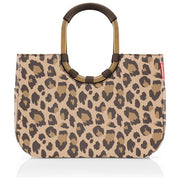 Reisenthel OR6047 loopshopper L Borsa tote 25 L materiale Poliestere colore Leo Macchiato