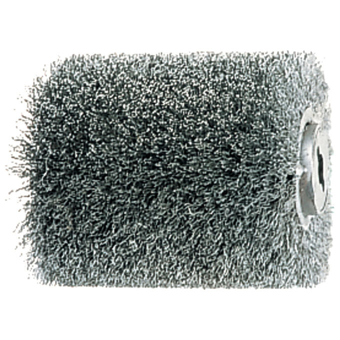 Makita P-04400 Spazzola di pre-lucidatura in acciaio diametro 10 cm lunghezza 120 mm colore Metallico