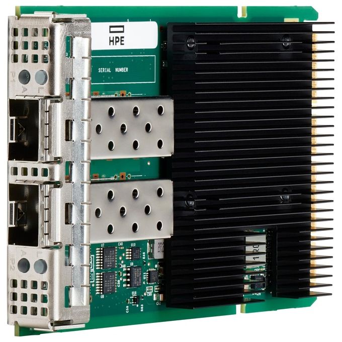 HPE P10115-B21 Broadcom BCM57414 Ethernet 10-25Gb 2-port SFP28 OCP3 Adapter per Server PCI Express 3.0 colore Nero
