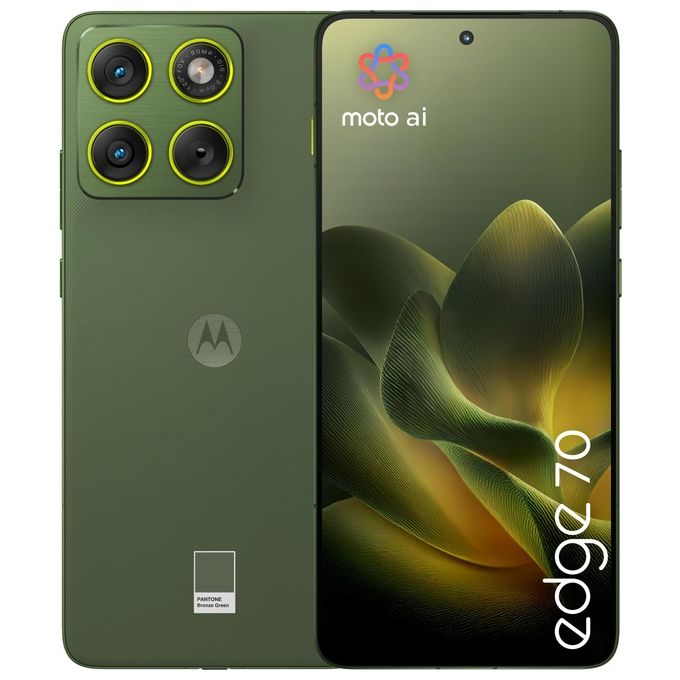 Motorola PBA50063IT Moto Edge 70 Smartphone 8 GB RAM 256 GB colore Bronze Green