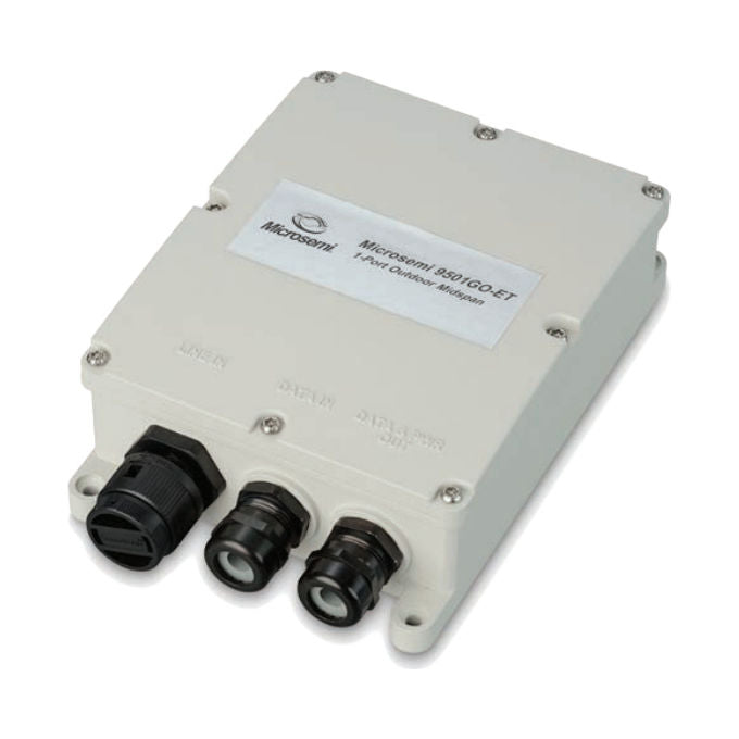 MICROCHIP STORAGE SOLUTION POE L PD-9501GCOAC Ingresso CA Midspan Esterno 1P 60W colore Nero