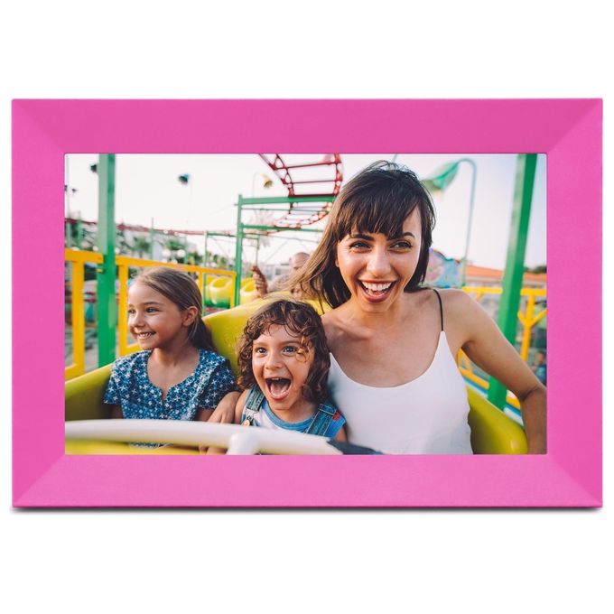 Denver PFF-1023P Cornice per Foto Digitale Touch Screen Wi-Fi 10.1'' 1280x800 Pixel 16 GB colore Rosa