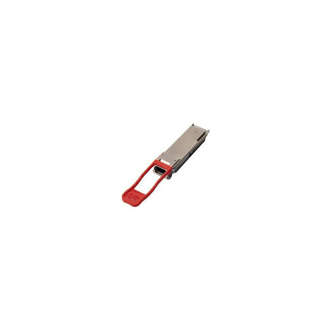 Cisco QSFP-100G-ERL-S= Modulo Ricetrasmettitore Fibra Ottica 100G QSFP 100000 Mbit-s 25 km Connettore LC colore Metallico Rosso