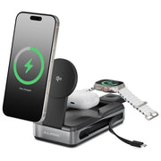 Alogic R20KWCPB100W Roam Power Bank 6-in-1 21000 mAh con Ricarica Wireless Qi2 e USB-C 100W colore Nero