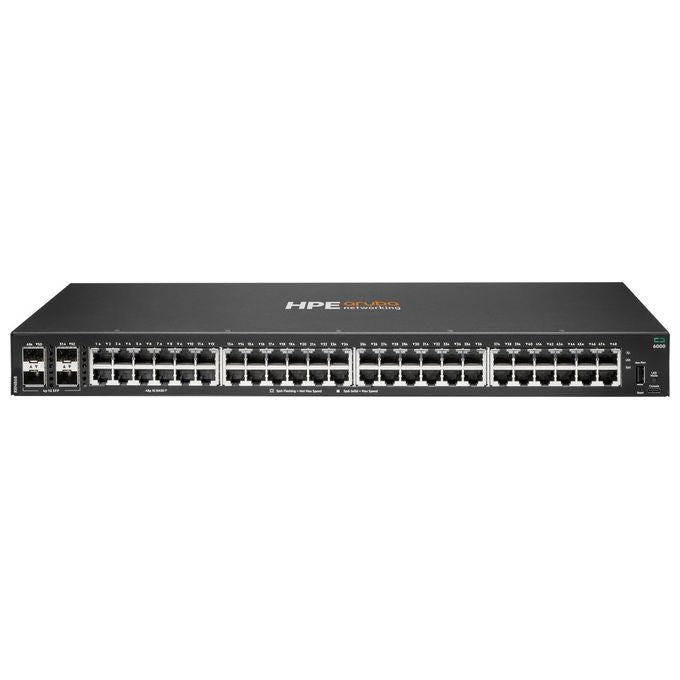 HPE R8N86B#ABB Aruba Networking CX 6000 Switch Gestito 48 x 10-100-1000 4 x SFP 1G 1U Rack Montabile colore Nero
