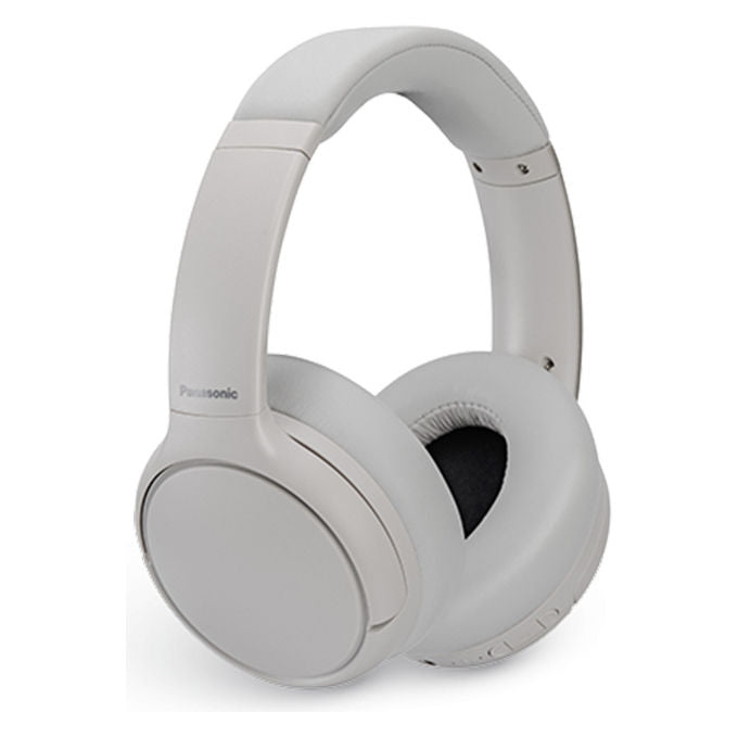 Panasonic RB-M600BE-C Auricolare A Padiglione Con Cavo e Senza Cavo Bluetooth 5.3 Cancellazione Rumore Ibrida 65 h Autonomia colore Beige