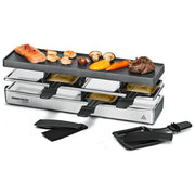 Rommelsbacher RC 800 Fun for 4 Raclette Grill 795 W Piastra Antiaderente Xylan Plus Rimovibile Cavo 2 m colore Silver