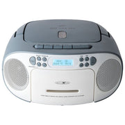 Reflexion RCR2260DAB Radio Lettore CD DAB+ FM 24 W Lettore Cassette Display LCD Blu Bianco