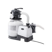 Intex Pompa a Sabbia Flusso Acqua 7900 l-h Flusso Sistema 6.000 l-h