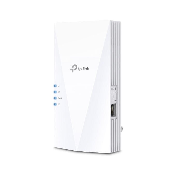 TP-Link RE1500X(DE) Ripetitore di rete Wi-Fi 6 Dual-band Gigabit Ethernet Antenna esterna velocita' fino a 1500 Mbit-s colore Bianco