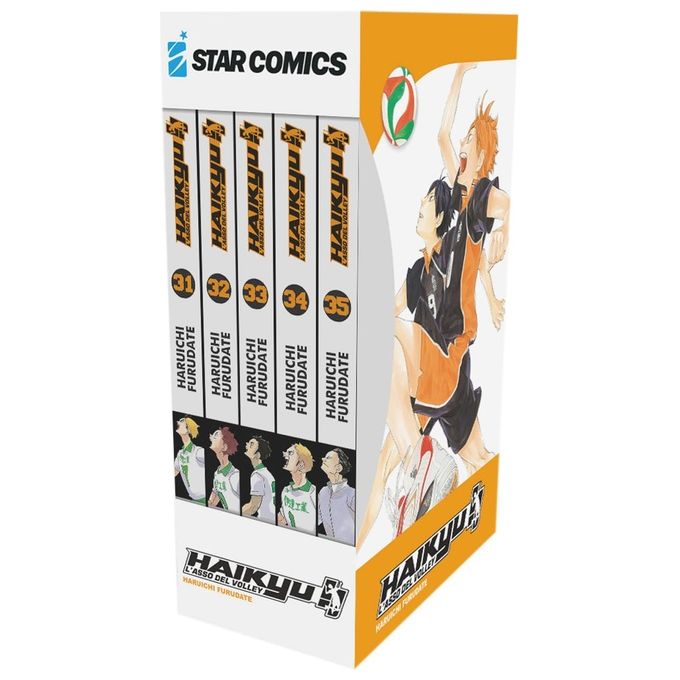 Star Comics Haikyu!! Collection Cofanetto Volume 31-Volume 35