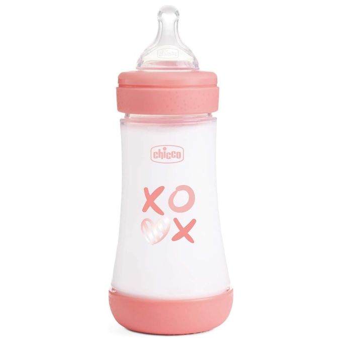 Chicco Biberon Flusso Medio 2m Perfect 5 Rosa